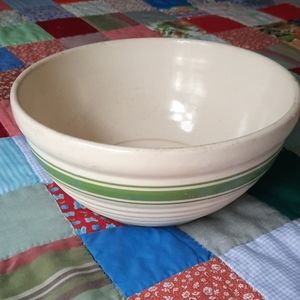 Antique mixing bowl
